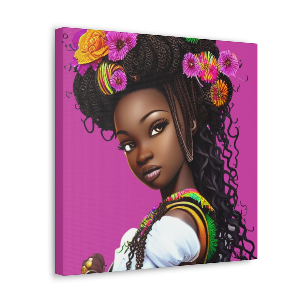 Candy Girl-Pink Canvas Gallery Wraps