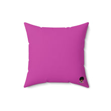 Load image into Gallery viewer, Candy Girl-Pink Square Pillow
