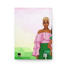 Load image into Gallery viewer, The Sisterhood Hardcover Pink/Green Journal Matte
