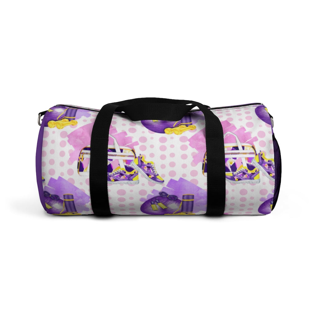 For Her Purple Fitness Duffel Bag