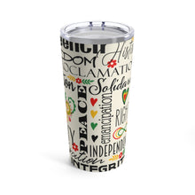 Load image into Gallery viewer, Juneteenth Tumbler 20oz
