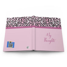 Load image into Gallery viewer, Pink Cheetah Hardcover Journal Matte
