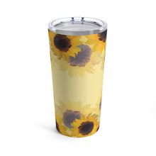 Load image into Gallery viewer, She Is Clothed SunflowersTumbler 20oz
