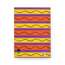 Load image into Gallery viewer, Ankara Orange Hardcover Journal Matte
