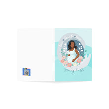 Load image into Gallery viewer, Mommy To Be-Live Laugh Love Folded Greeting Cards (1, 10, 30, and 50pcs)
