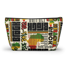 Load image into Gallery viewer, Culture In Color Accessory Pouch w T-bottom
