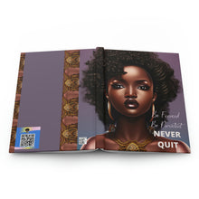 Load image into Gallery viewer, Never Quit Hardcover Journal/Notebook Matte
