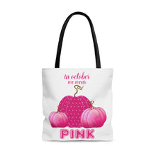 Load image into Gallery viewer, We Wear Pink AOP Tote Bag
