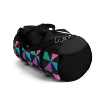 Load image into Gallery viewer, Ankara Triangles Duffel Bag

