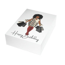 Load image into Gallery viewer, Happy Birthday Girlfriend Folded Greeting Cards (1, 10, 30, and 50pcs)
