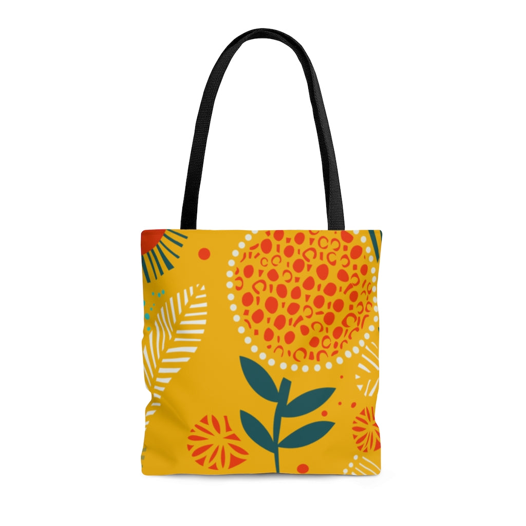 Stand Up Gold AOP Tote Bag