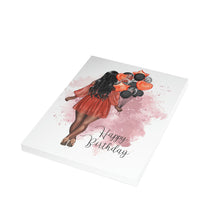 Load image into Gallery viewer, Happy Birthday-Red Folded Greeting Cards (1, 10, 30, and 50pcs)
