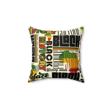 Load image into Gallery viewer, Culture In Color Spun Polyester Square Pillow
