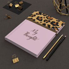 Load image into Gallery viewer, Cheetah Pink Hardcover Journal Matte
