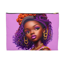 Load image into Gallery viewer, Candy Girl-Lavender Accessory Pouch
