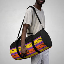 Load image into Gallery viewer, Ankara Orange Duffel Bag
