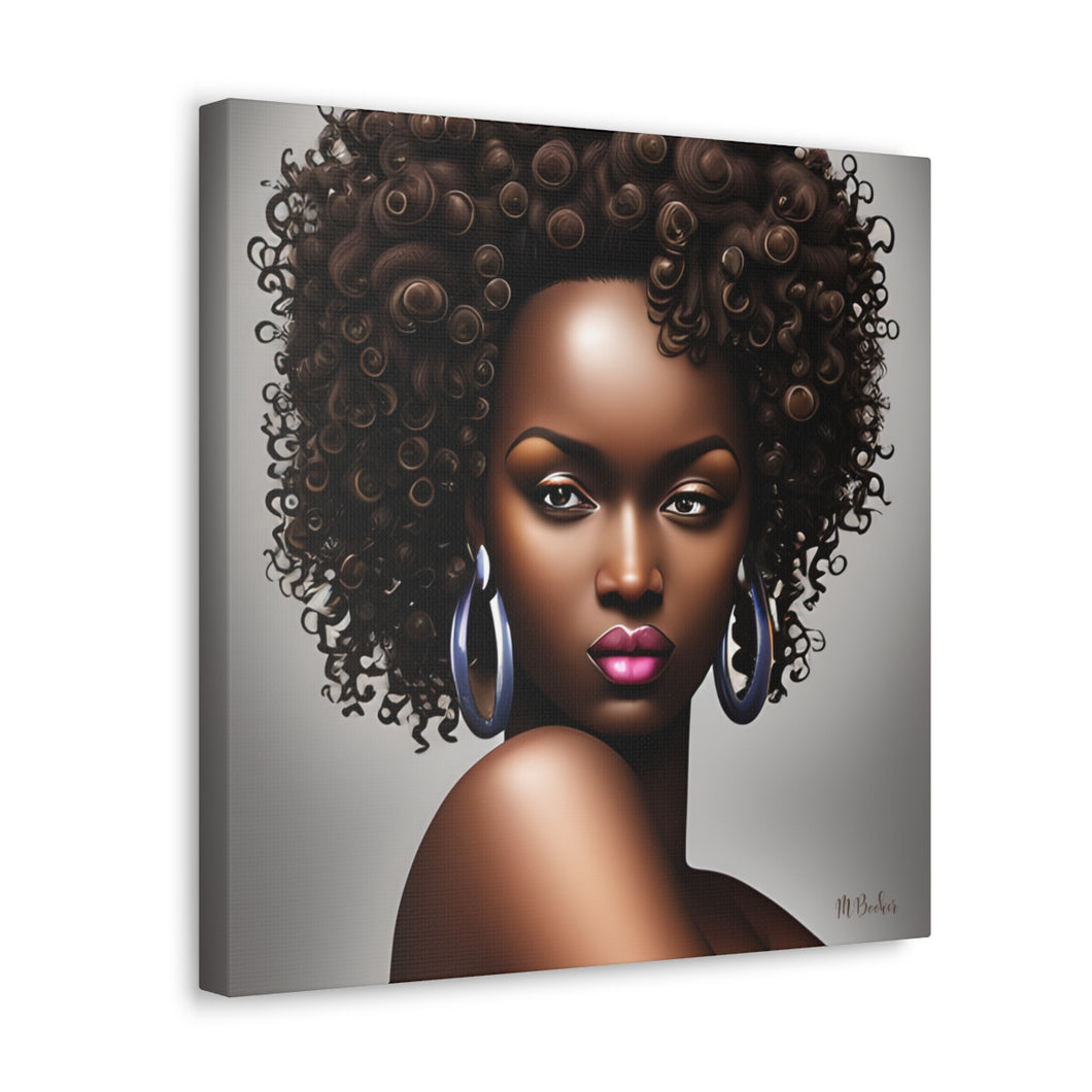 Melanin Poppin Canvas Gallery Wraps-MB Designs