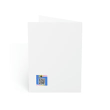 Load image into Gallery viewer, Merry Christmas-Pink Folded Greeting Cards (1, 10, 30, and 50pcs)
