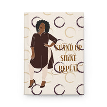 Load image into Gallery viewer, Stand Up Shine Repeat Affirmation Notebook/Journal
