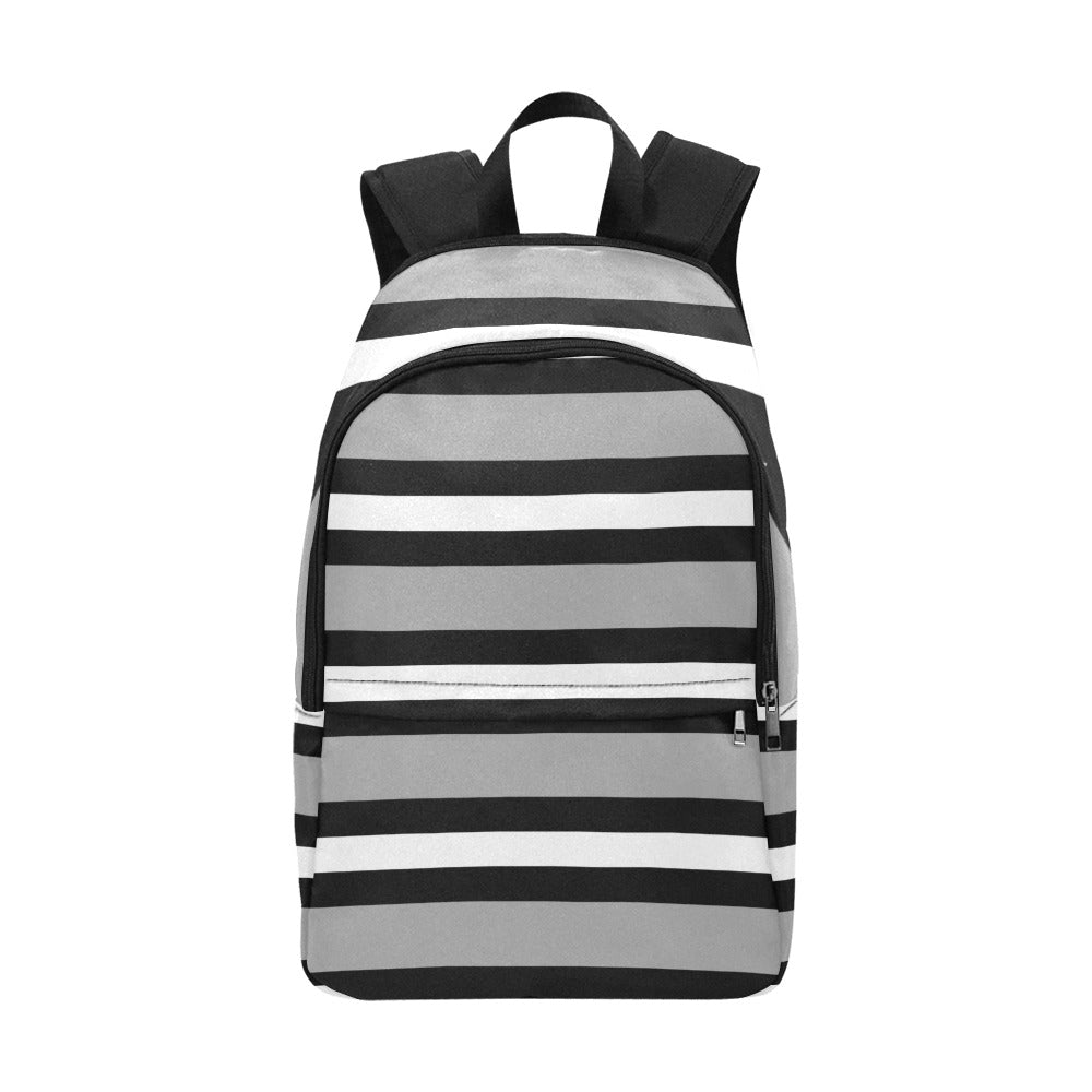 Charcoal Stripes Backpack