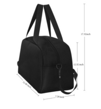 Load image into Gallery viewer, Fitness Black/White/Gray Honeycomb Gym Bag
