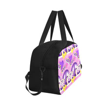 Load image into Gallery viewer, Fitness Purple Gym Bag
