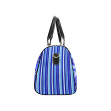 Load image into Gallery viewer, The Sisterhood Blue/White Travel Bag Small
