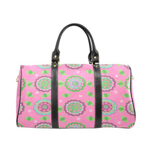 Load image into Gallery viewer, The Sisterhood Pink/Green Travel Bag Large
