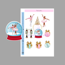 Load image into Gallery viewer, Nutcracker Christmas Stickers
