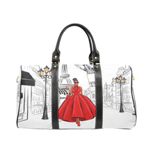 Load image into Gallery viewer, Paris Red Travel Bag Large

