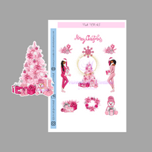 Load image into Gallery viewer, Pink XMAS Stickers
