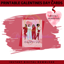 Load image into Gallery viewer, Printable Galentines Day Card2- Instant Digital Download
