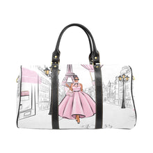 Load image into Gallery viewer, Paris Pink Travel Bag Large
