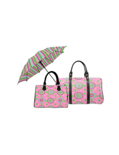 Load image into Gallery viewer, The Sisterhood Pink/Green 3 PC Travel Set
