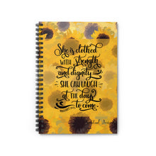 Load image into Gallery viewer, Sunflowers Spiritual Notebook/Journal
