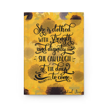 Load image into Gallery viewer, Sunflowers Spiritual Notebook/Journal
