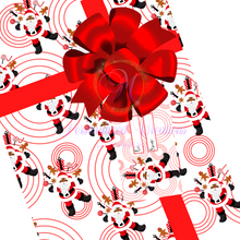 Load image into Gallery viewer, Black Santas- Printable Gift Tags

