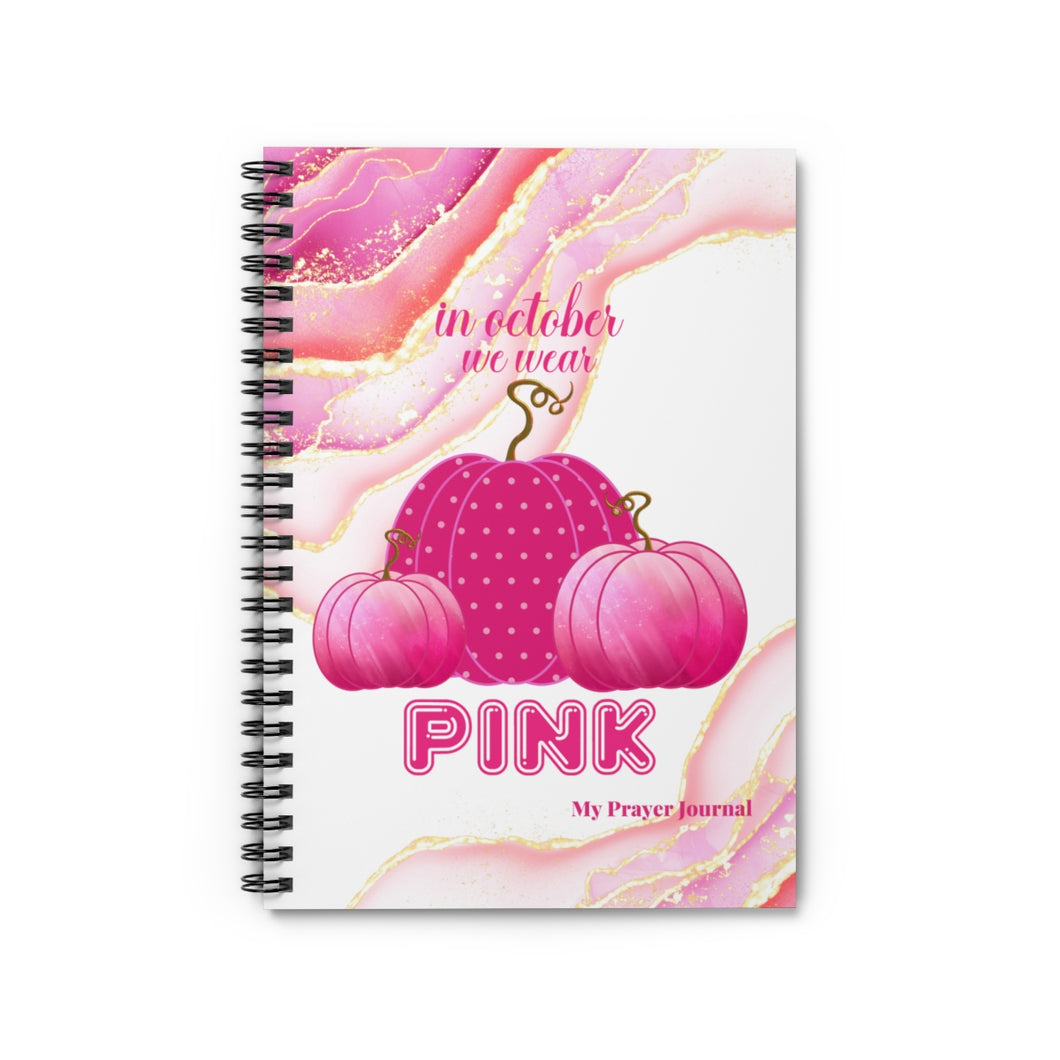 OCT We Wear Pink Prayer Journal