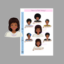 Load image into Gallery viewer, Women of BLK History Stickers
