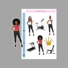 Load image into Gallery viewer, WorkOut Queen Stickers
