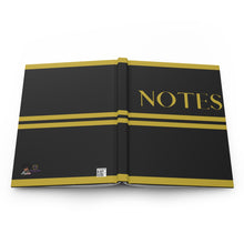 Load image into Gallery viewer, His Black Hardcover Notebook Matte

