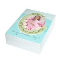 Load image into Gallery viewer, Happy Mothers Day-Motherhood Folded Greeting Cards (1, 10, 30, and 50pcs)
