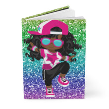 Load image into Gallery viewer, Glitter HipHop Kids Hardcover Journal Matte
