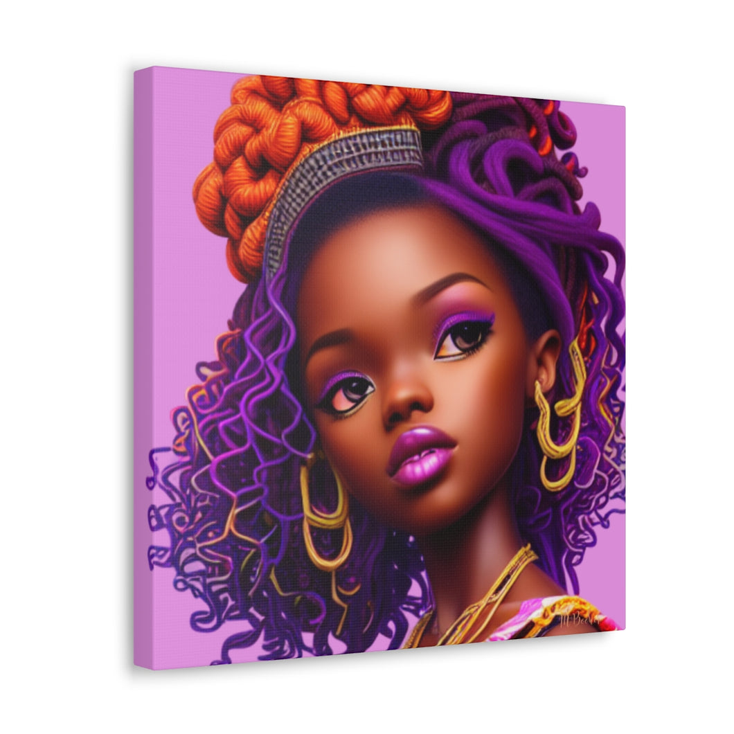 Candy Girl-Lavender Canvas Gallery Wraps