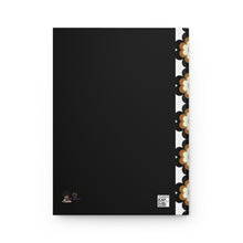 Load image into Gallery viewer, Mocha Flower Power Hardcover Journal Matte
