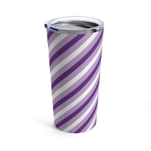 Load image into Gallery viewer, For Her Purple Stripes Tumbler 20oz
