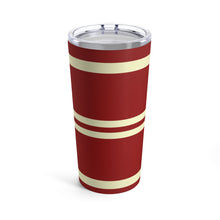 Load image into Gallery viewer, His CrimsonCream Tumbler 20oz
