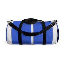 Load image into Gallery viewer, His BlueWhite Duffel Bag
