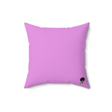 Load image into Gallery viewer, Candy Girl-Lavender Square Pillow

