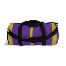 Load image into Gallery viewer, His PurpleGold Duffel Bag
